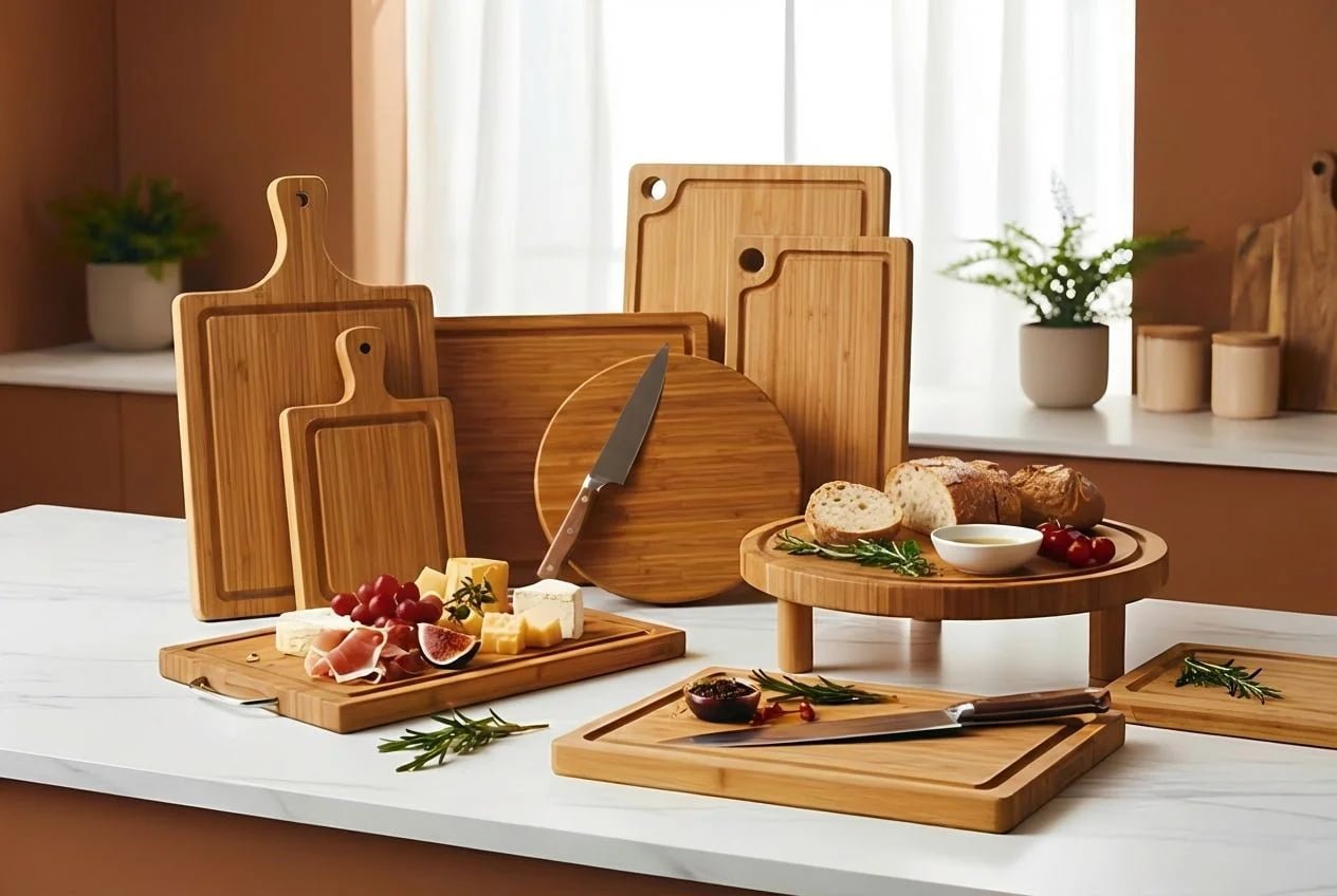 Professional wooden kitchen utensils and tools