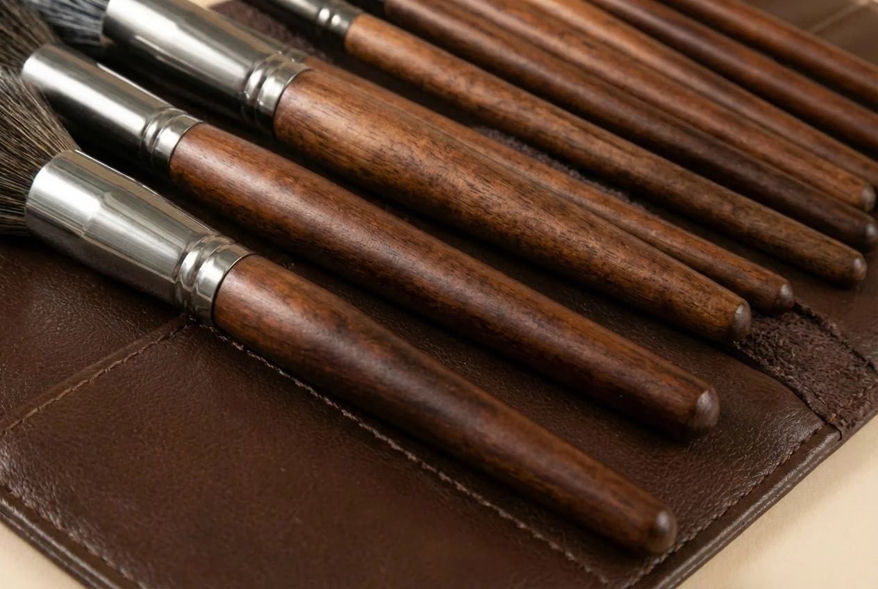 Luxury beauty wooden caps and accessories