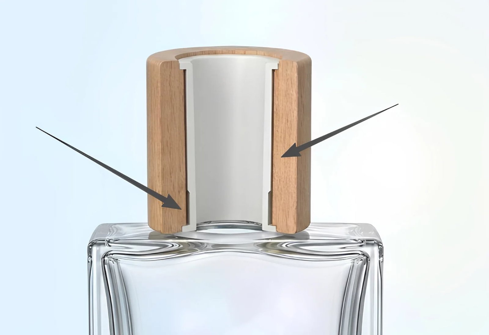 Traditional loose wooden cap